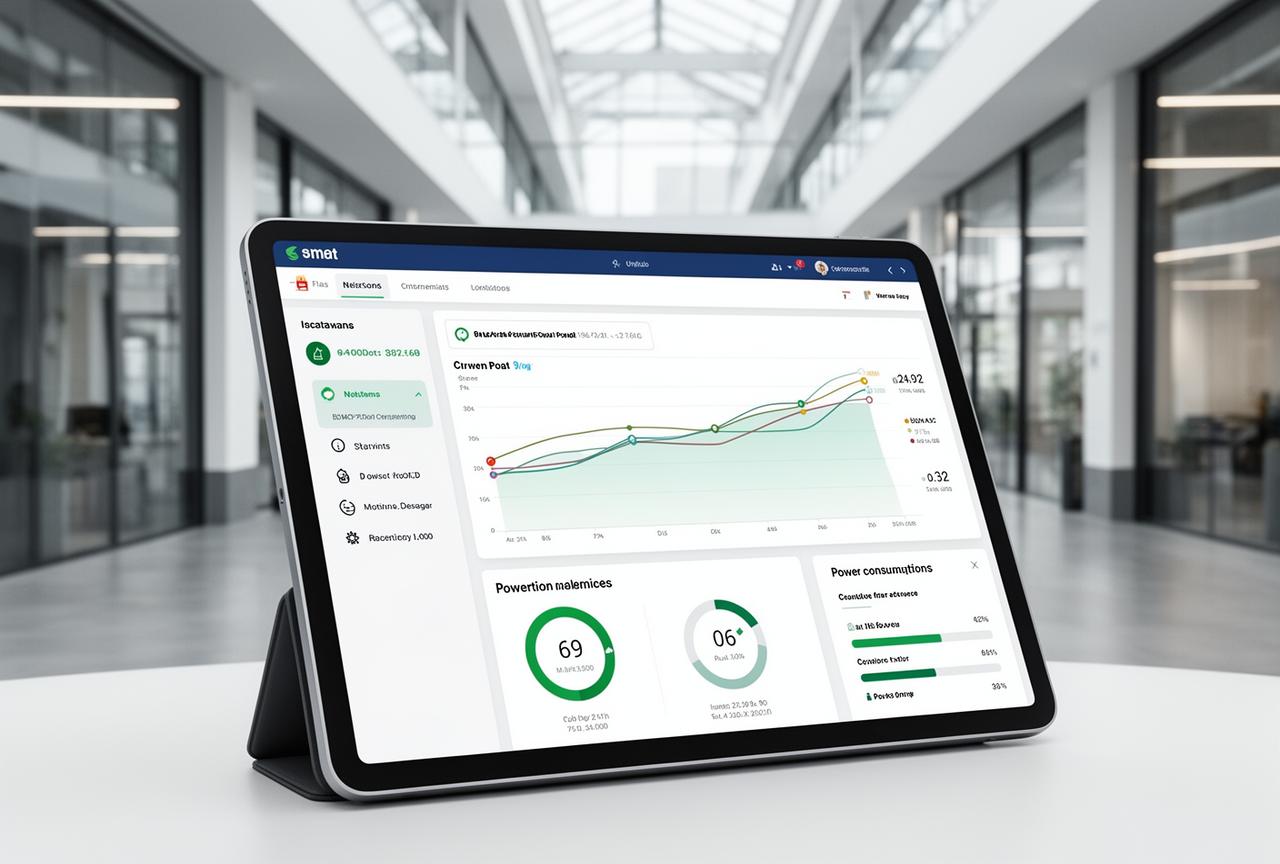 Smart energy monitoring dashboard with real-time analytics
